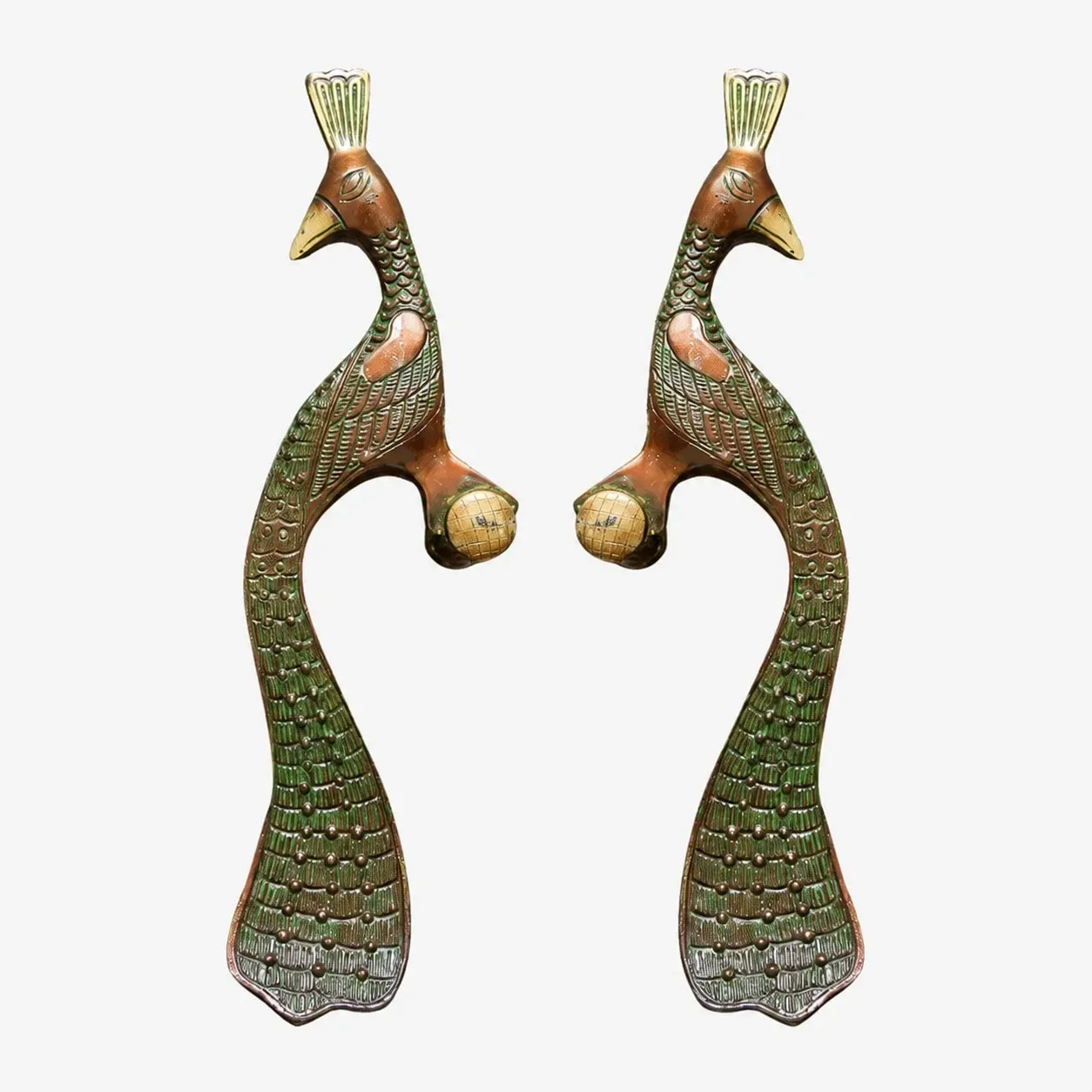 Handcrafted Brass Animal Door Handles 25