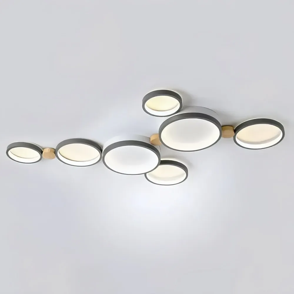 Nordic Circle LED Plafondlamp - Multi Branch Lamp voor Keuken HL1355