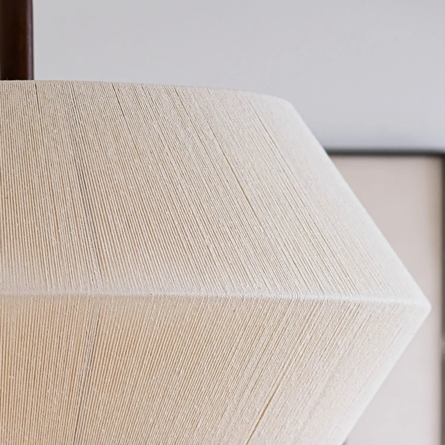 Japanse Wabi-Sabi-stijl geweven stoffen hanglamp HL880