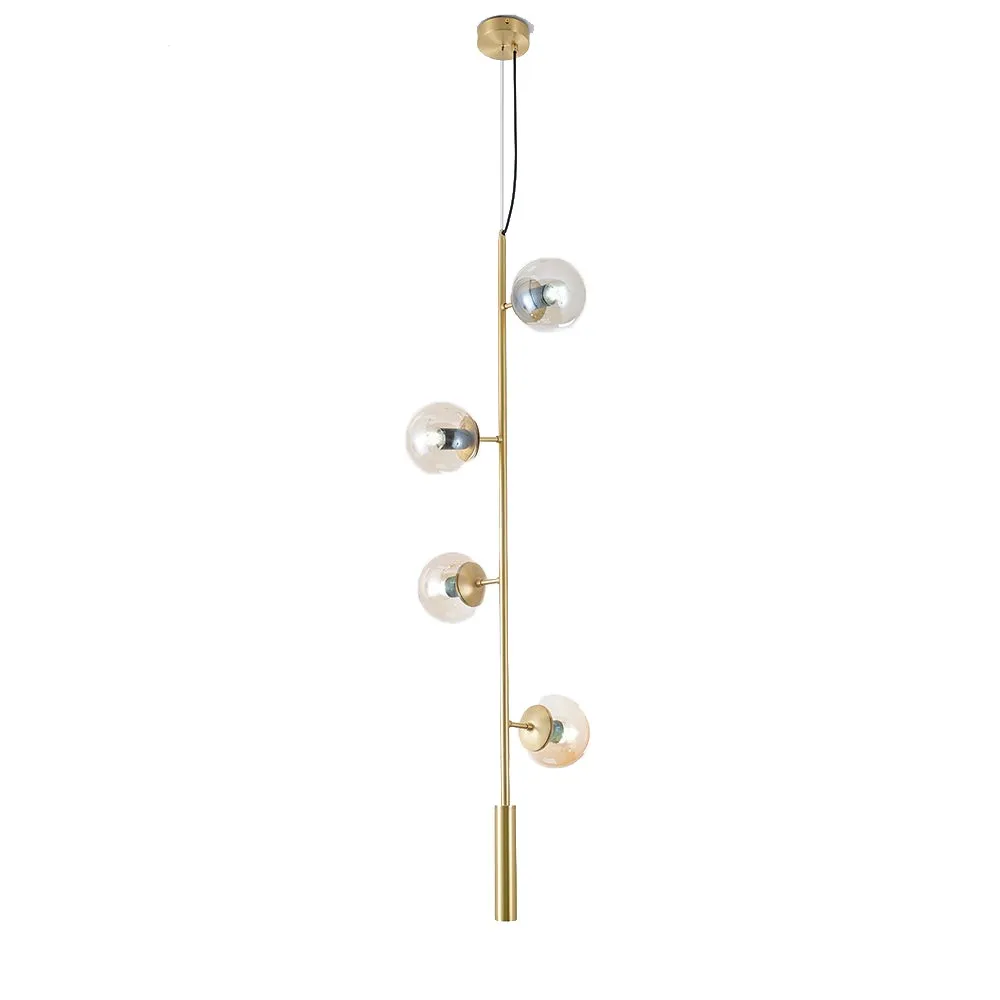Orb moderne glazen bol hanglamp voor woonkamer