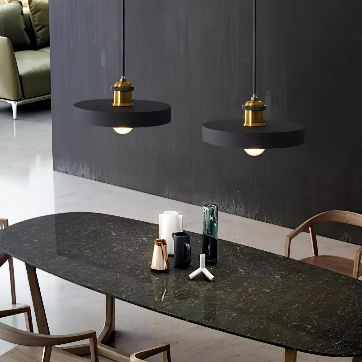 Moderne hars geometrische hanglamp HL787
