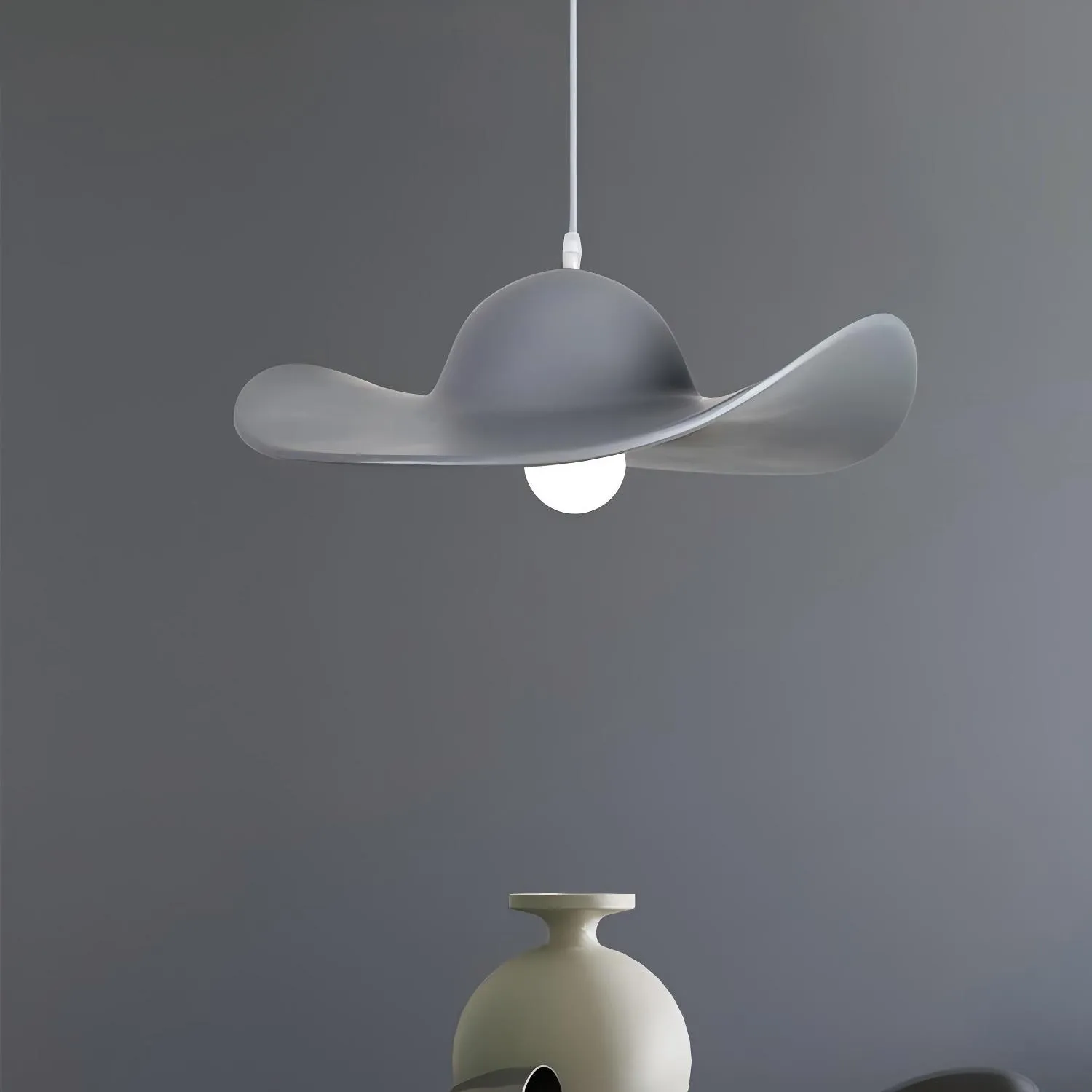 Italiaanse Hoed Vorm Hars Ontwerp Hanglamp HL310