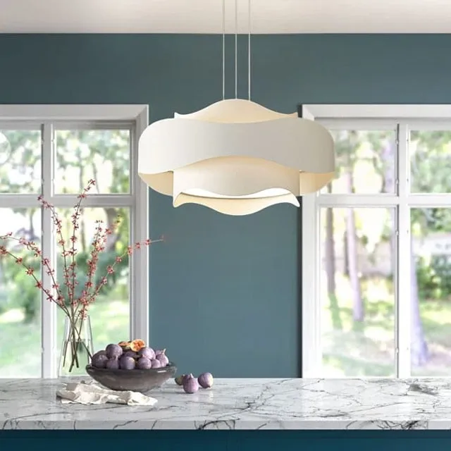 Crèmekleurige moderne minimalistische slaapkamer hanglamp HL474