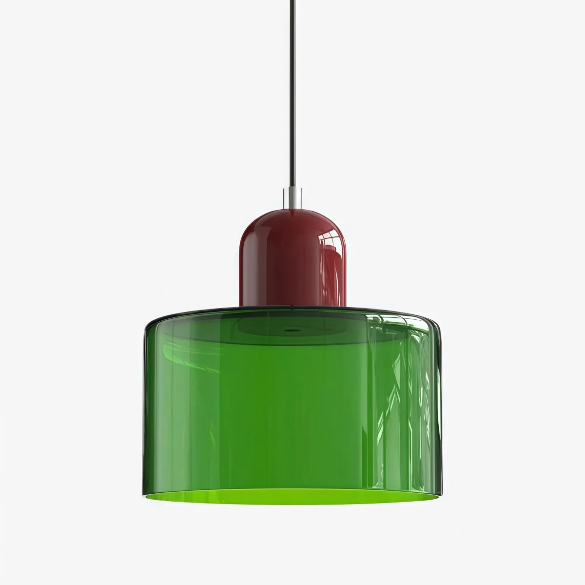 Kalo Cilinder Hanglamp - Glazen Lamp in Scandinavische Stijl voor Eet en Slaapkamer HL107