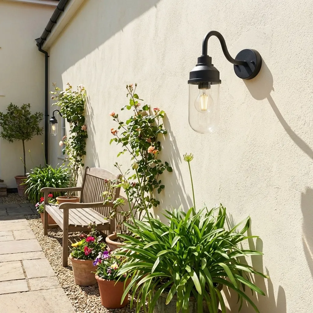 Trevanta Moderne Buitenwandlamp - Minimalistische lantaarn voor Entrees & Gevels HL2106