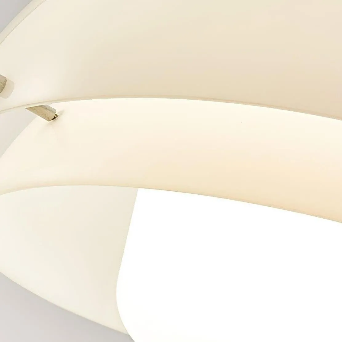 Moderne Melk Witte Multilagen Sferische Hanglamp HL309