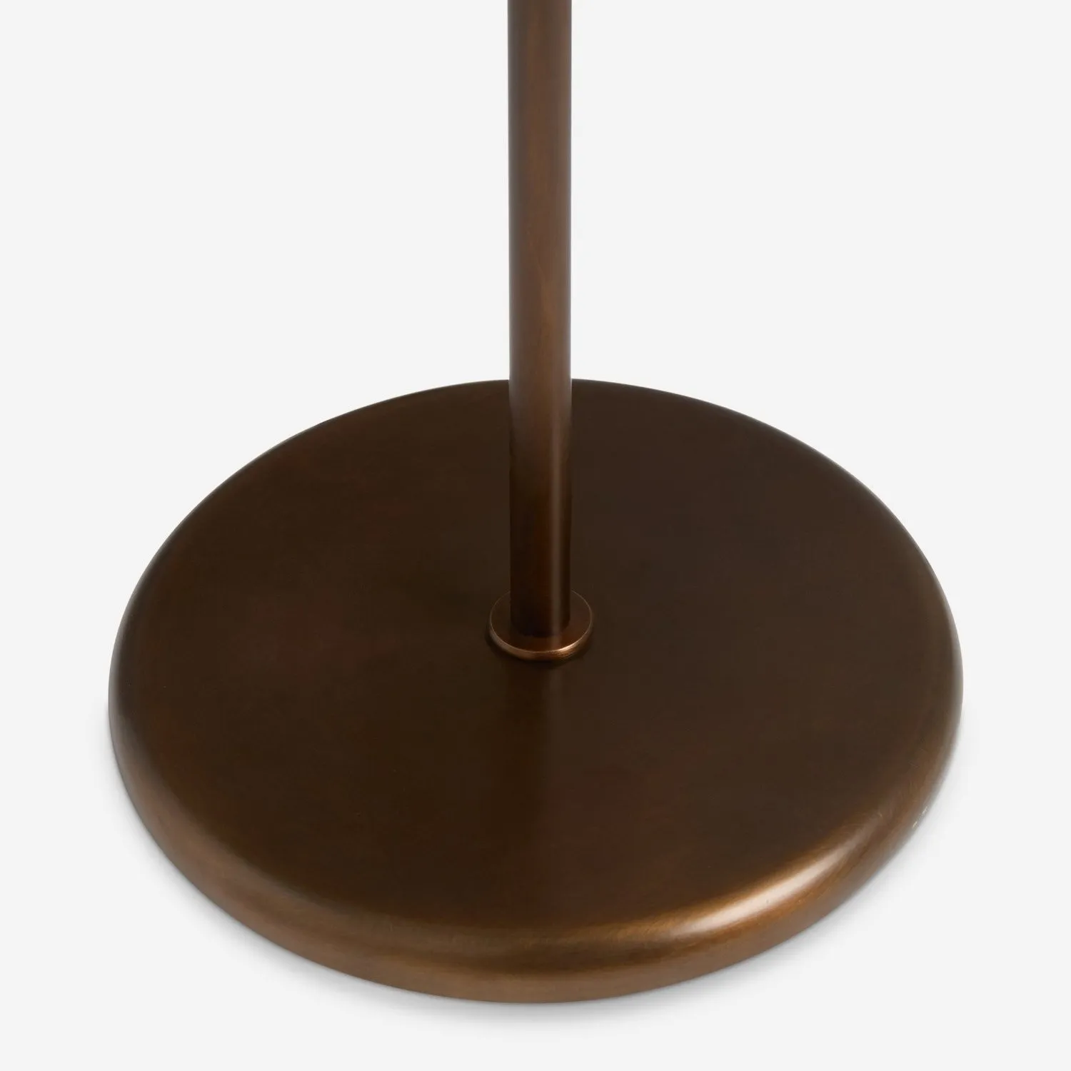 Lustrona metalen staande vloerlamp - moderne accentlamp met halfronde kap voor een stijlvolle inrichting van uw huis HL1855
