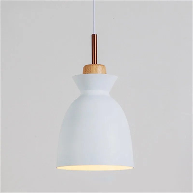 Scandinavische MULTI Metaal Hout Macaroon Hanglamp voor Keuken HL88