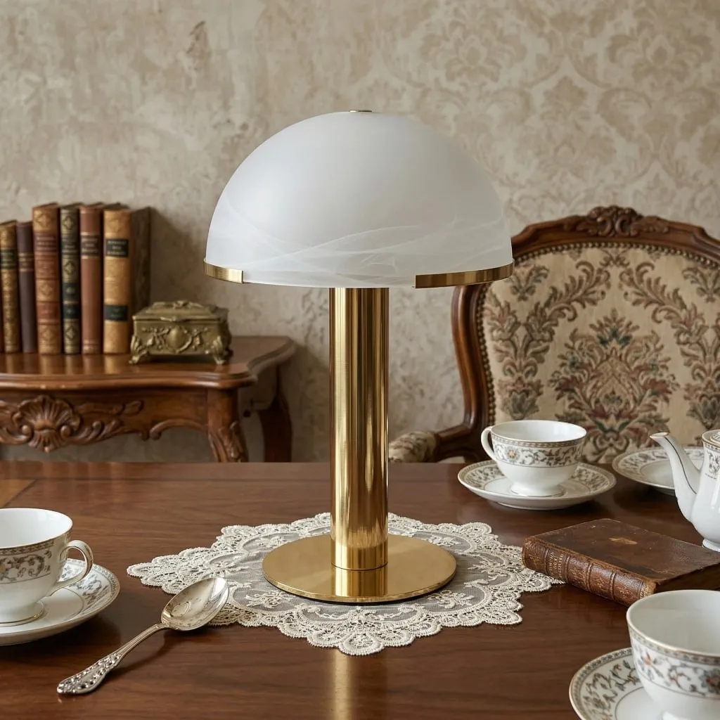 Virelith Moderne Tafellamp – Elegante Bureaulamp met Metalen Voet voor Slaapkamer en Woonkamer HL2538