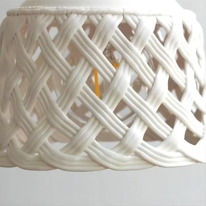 Moderne Witte Keramische Hanglamp voor de Woonkamer HL45