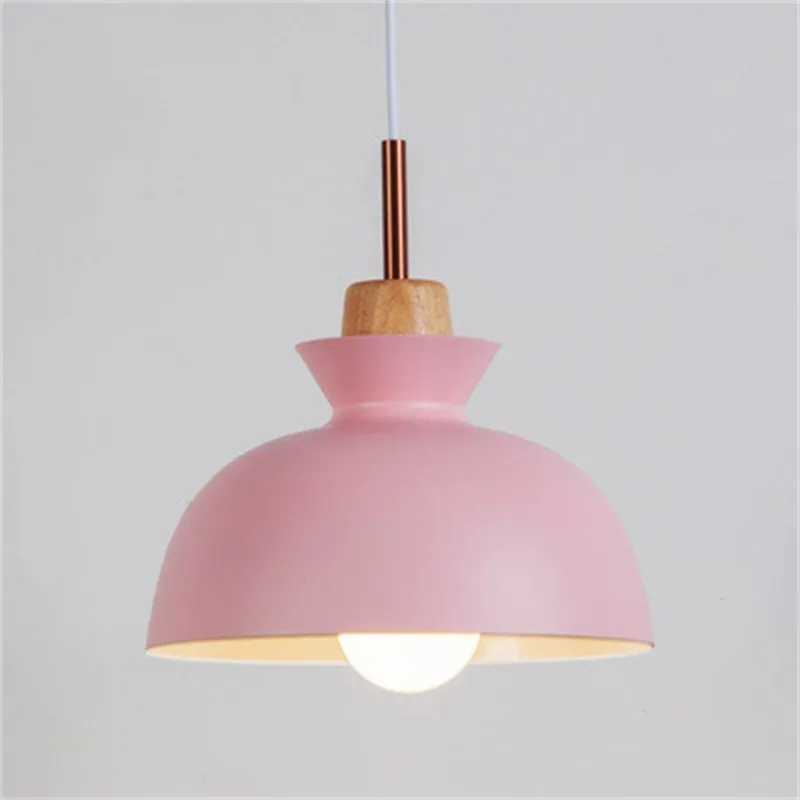 Scandinavische MULTI Metaal Hout Macaroon Hanglamp voor Keuken HL88