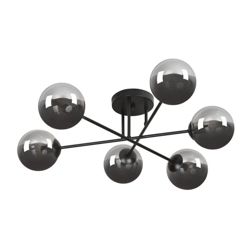 Brendi 6B Glazen Bol Plafondlamp