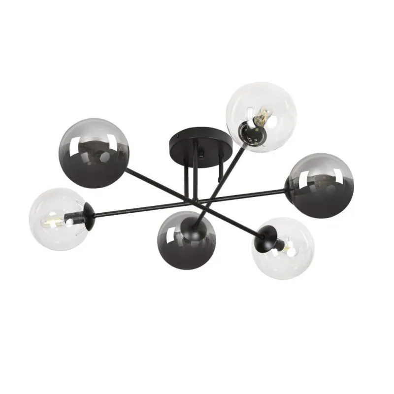 Brendi 6B Glazen Bol Plafondlamp