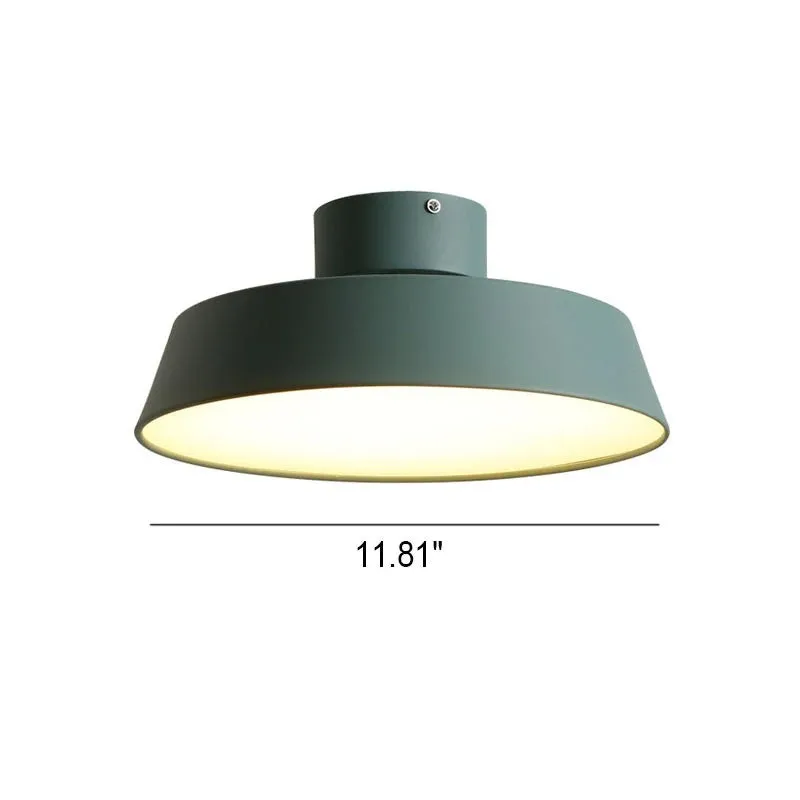 Nordic Minimalist Ronde Aluminium LED Plafondlamp HL1264
