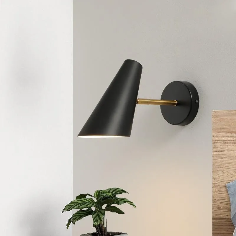 Industrieel design verstelbare bed wandlamp HL140