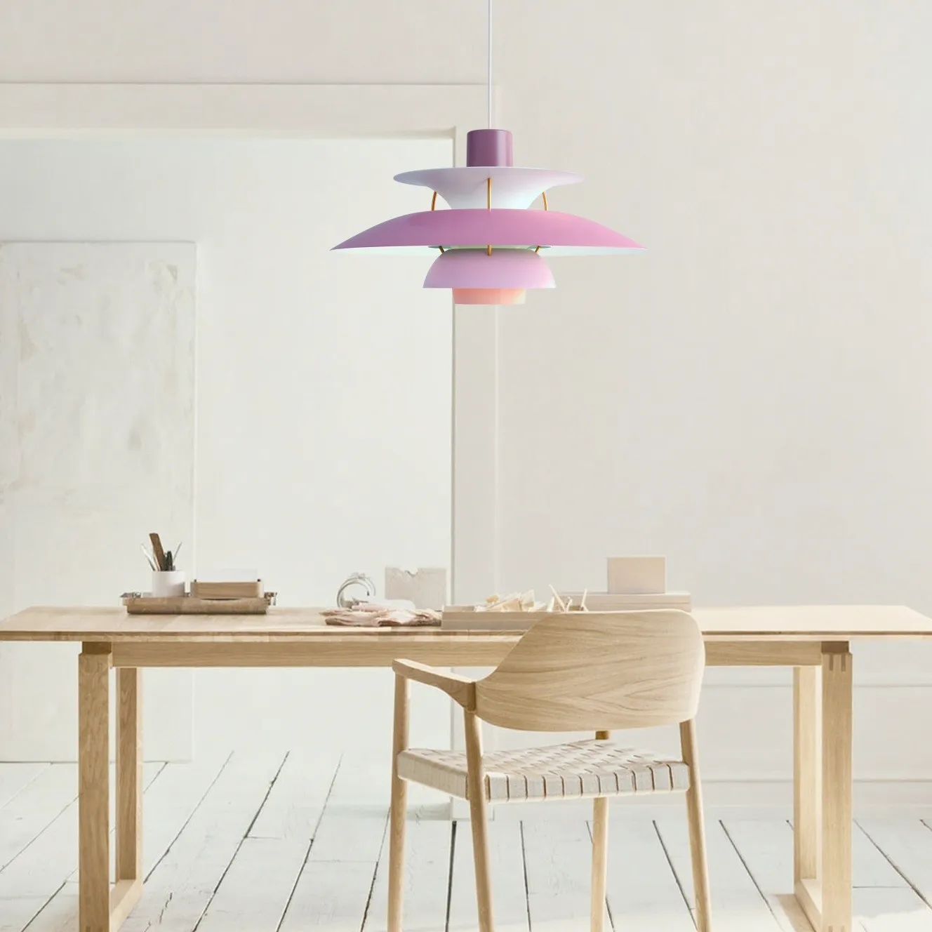 Deense Multilayer Metalen Hanglamp HL38