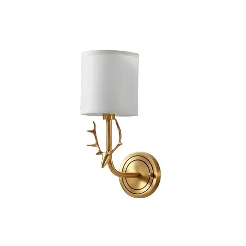 Hertenkop Wandlamp