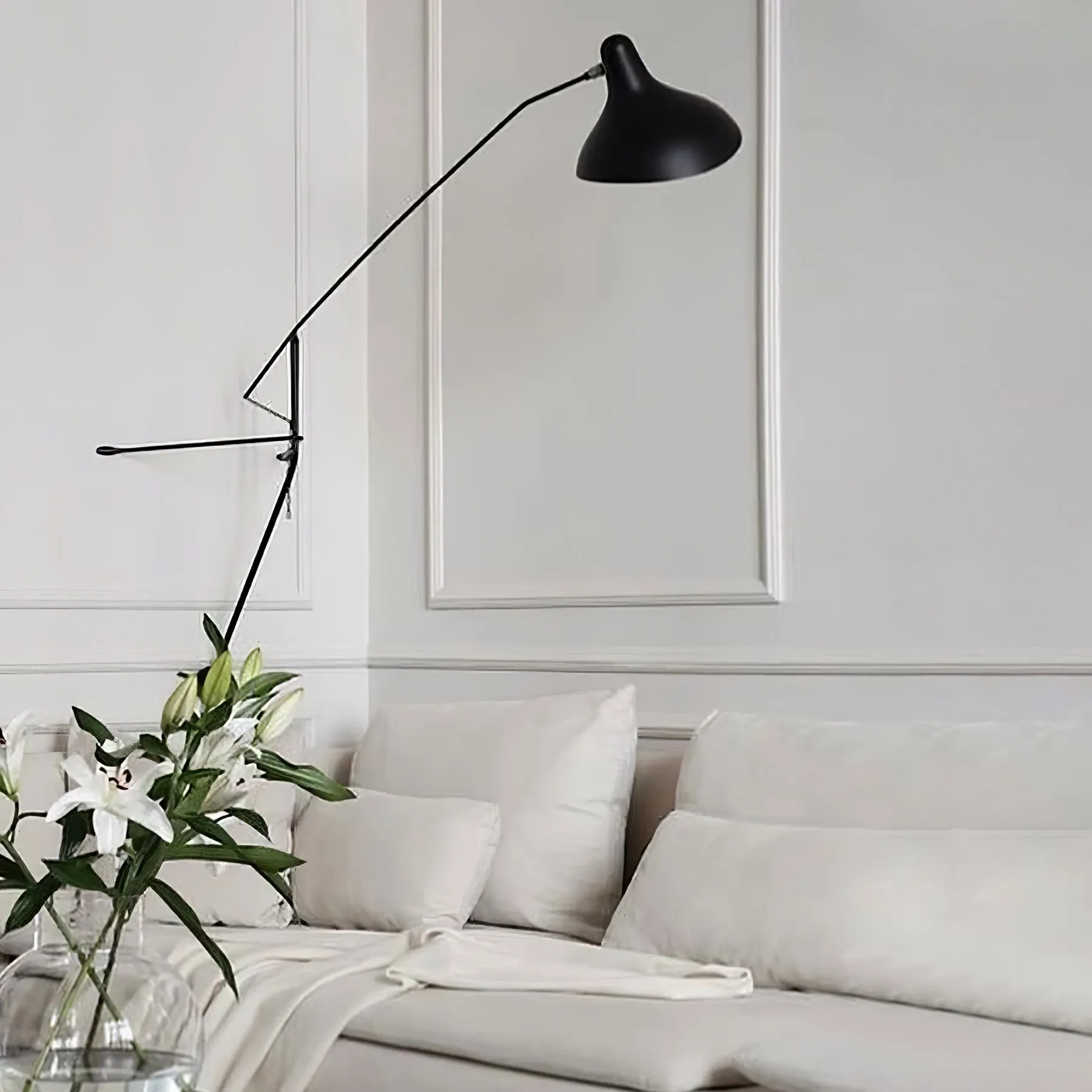 Moderne eendenbek-design Mantis Arm Wandlamp HL1112