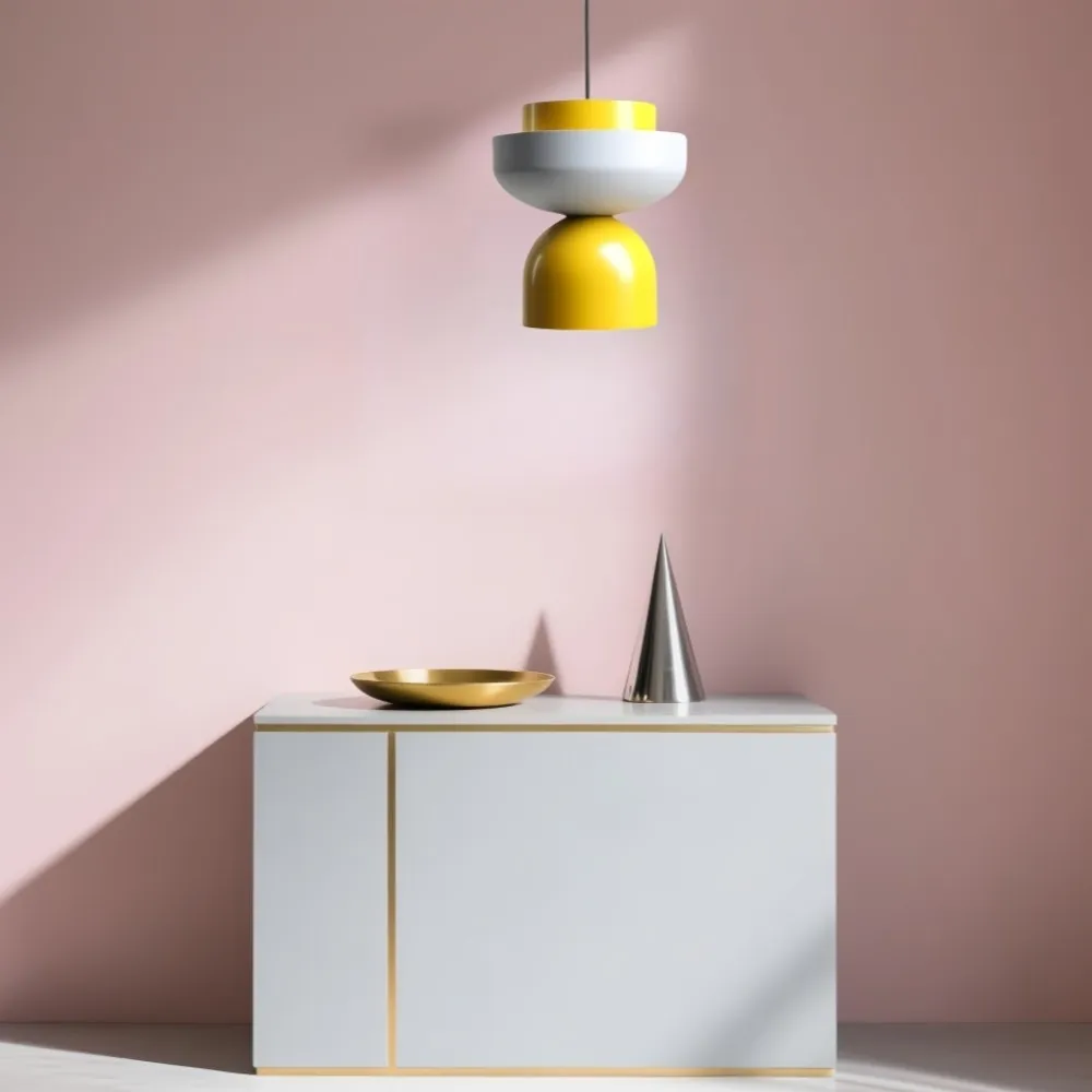 Metalen Macri Bowl Shade Hanglamp - Veelkleurig Modulair Ontwerp HL1069
