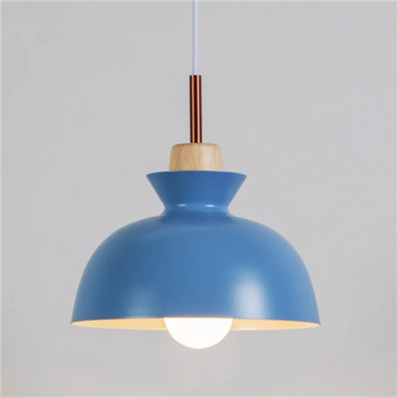 Scandinavische MULTI Metaal Hout Macaroon Hanglamp voor Keuken HL88