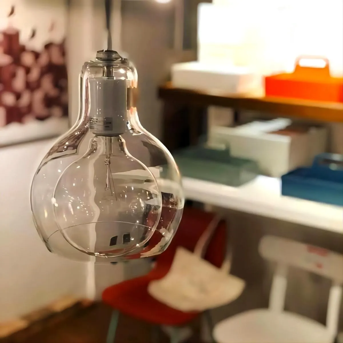 Mega Bulb Retro Glazen Hanglamp