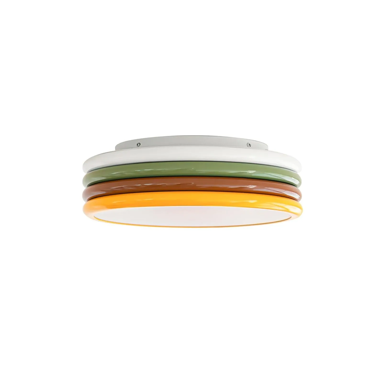 Scandinavische eenvoudige kleurrijke plafondlamp van acryl voor slaapkamer HL486