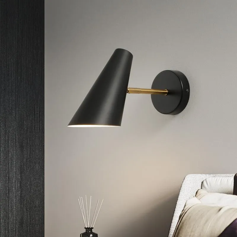 Industrieel design verstelbare bed wandlamp HL140