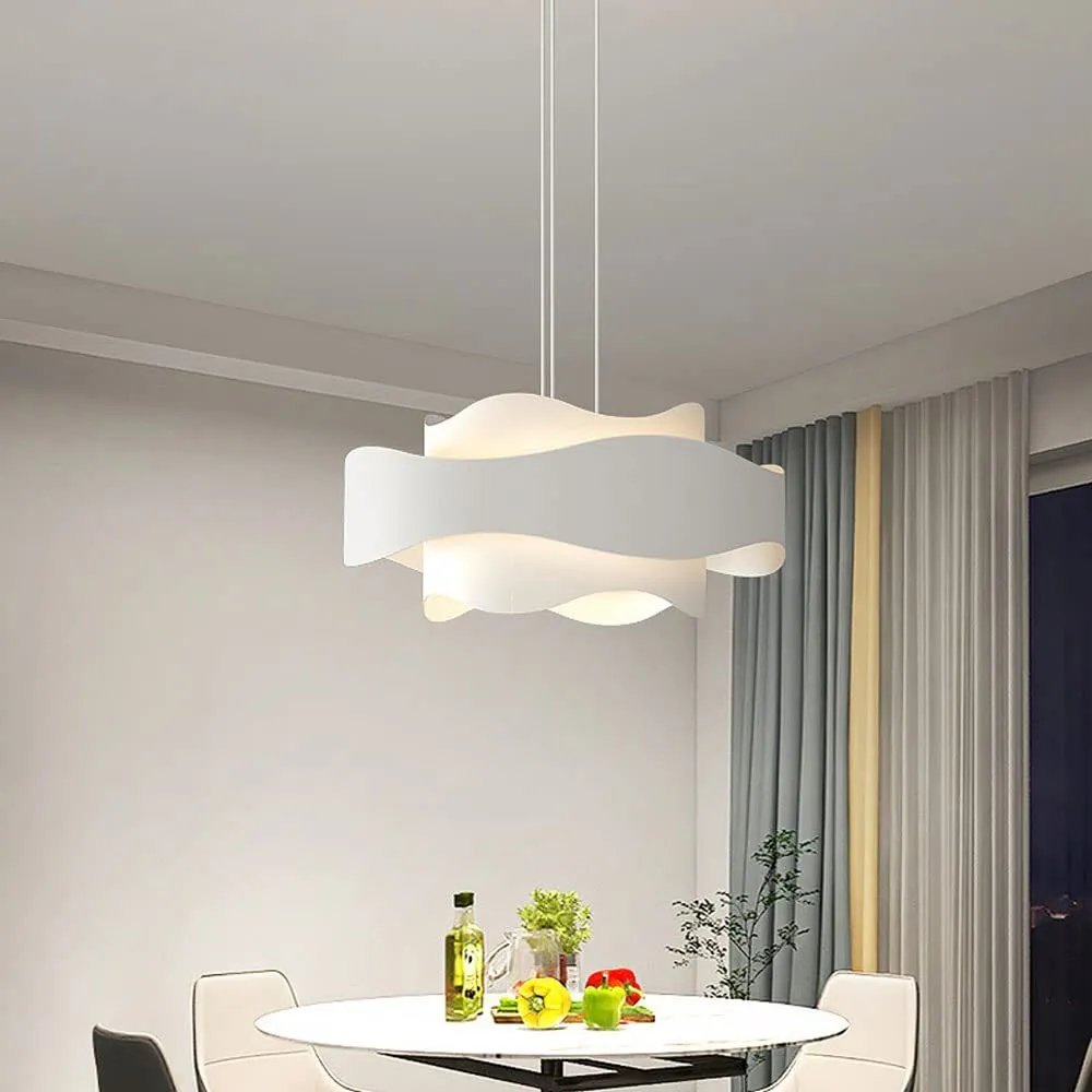Crèmekleurige moderne minimalistische slaapkamer hanglamp HL474