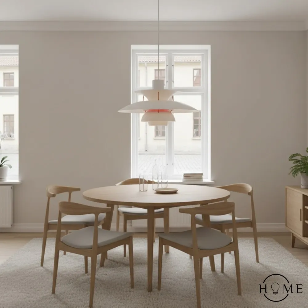 Deense Multilayer Metalen Hanglamp HL38
