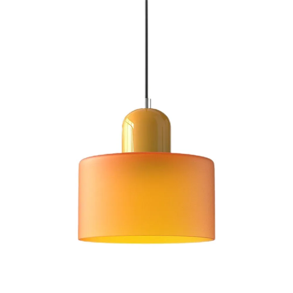 Kalo Cilinder Hanglamp - Glazen Lamp in Scandinavische Stijl voor Eet en Slaapkamer HL107