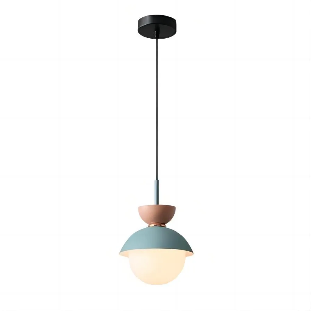 Noordse Aluminium Macaroon Bal Vorm Slaapkamer Hanglamp HL87
