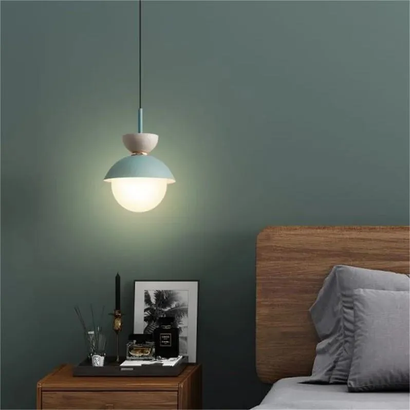 Noordse Aluminium Macaroon Bal Vorm Slaapkamer Hanglamp HL87