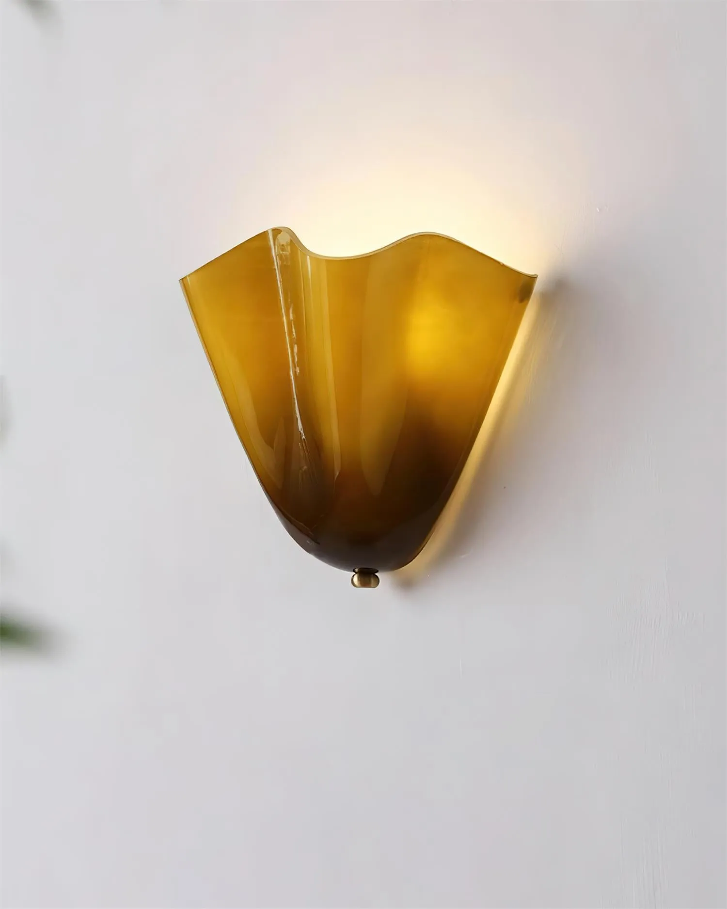 Bellina moderne wandlamp - Artisanaal glas Vera lamp voor interieurdecoratie HL1643