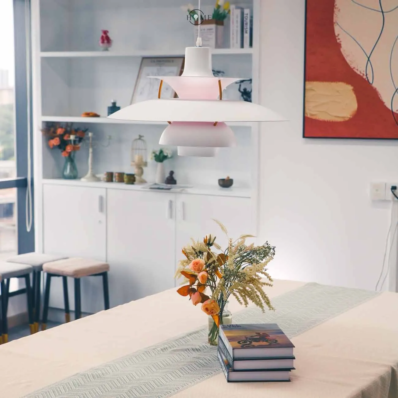 Deense Multilayer Metalen Hanglamp HL38