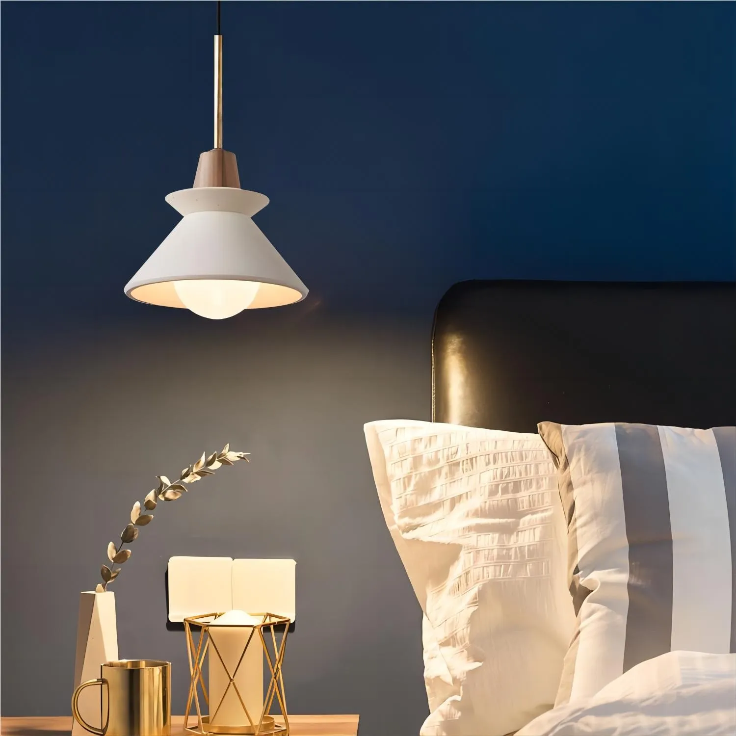 Minimalistische Noordse Tapse Hanglamp HL110