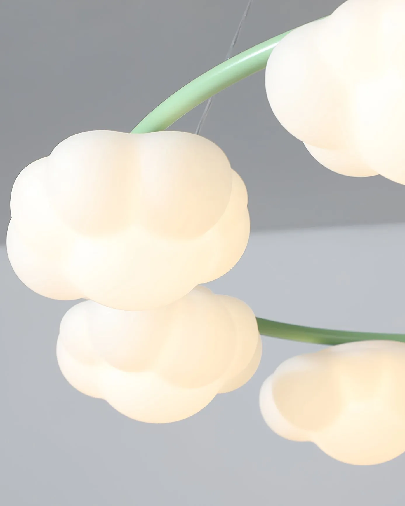 Crèmekleurige stijl creatieve persoonlijkheid wolken kroonluchter HL893