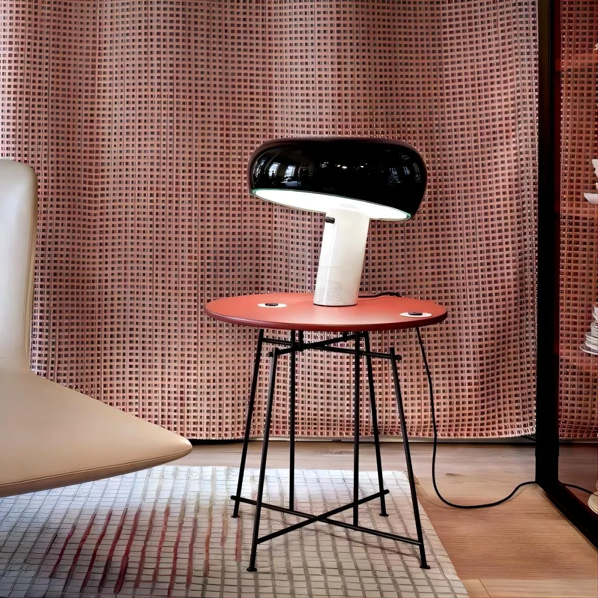 Slantia Marmeren Tafellamp Vintage