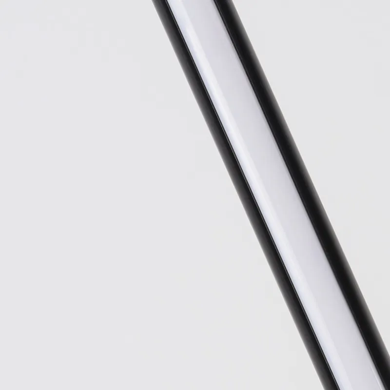 Moderne Industriële Zwarte Lineaire LED Binnen Wandlampen HL182