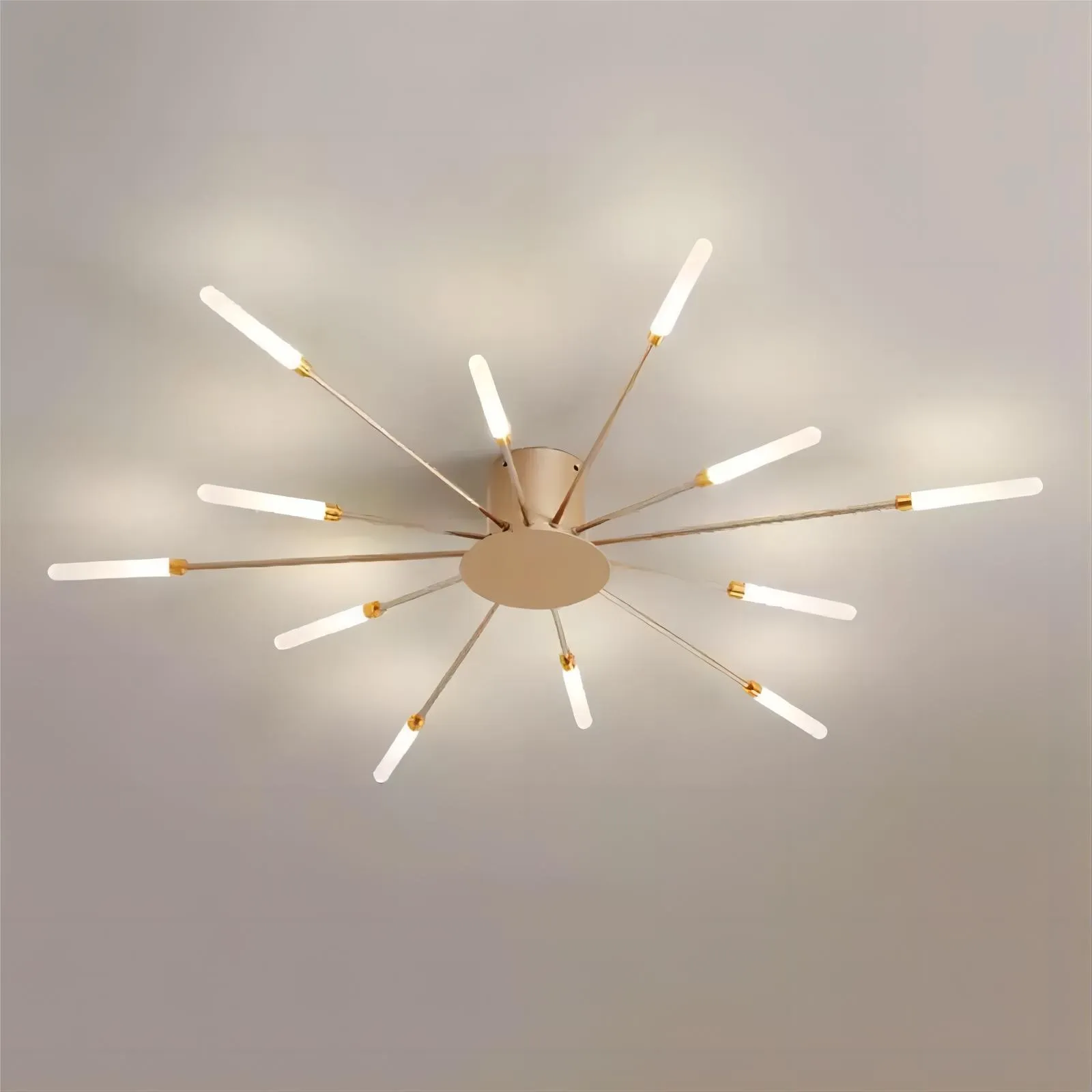 Moderne Spoetnik vuurwerk LED vertakkingsplafondlamp HL108