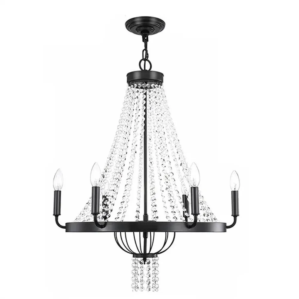 Moderne Luxe Metalen Kristallen Kroonluchter HL252