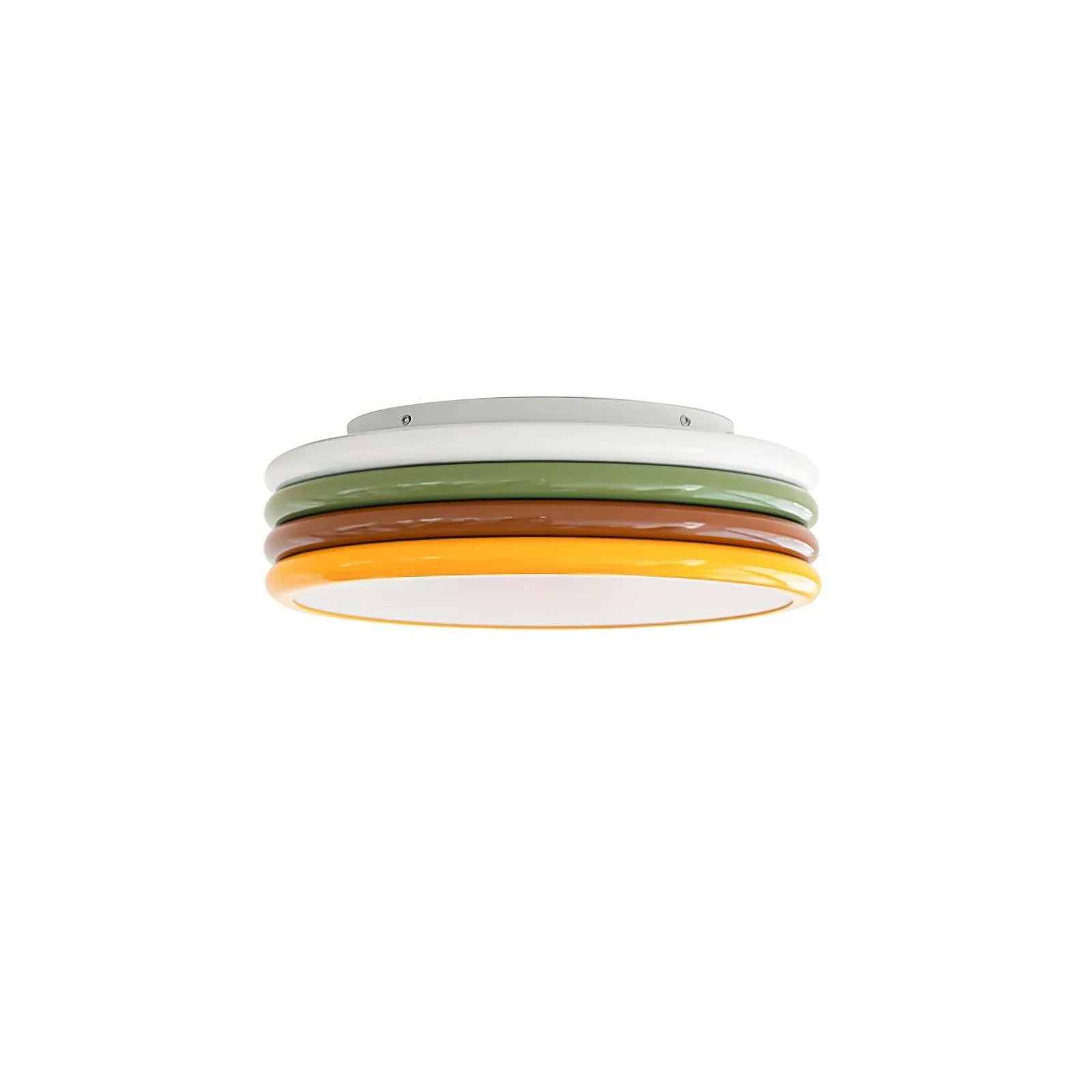 Scandinavische eenvoudige kleurrijke plafondlamp van acryl voor slaapkamer HL486