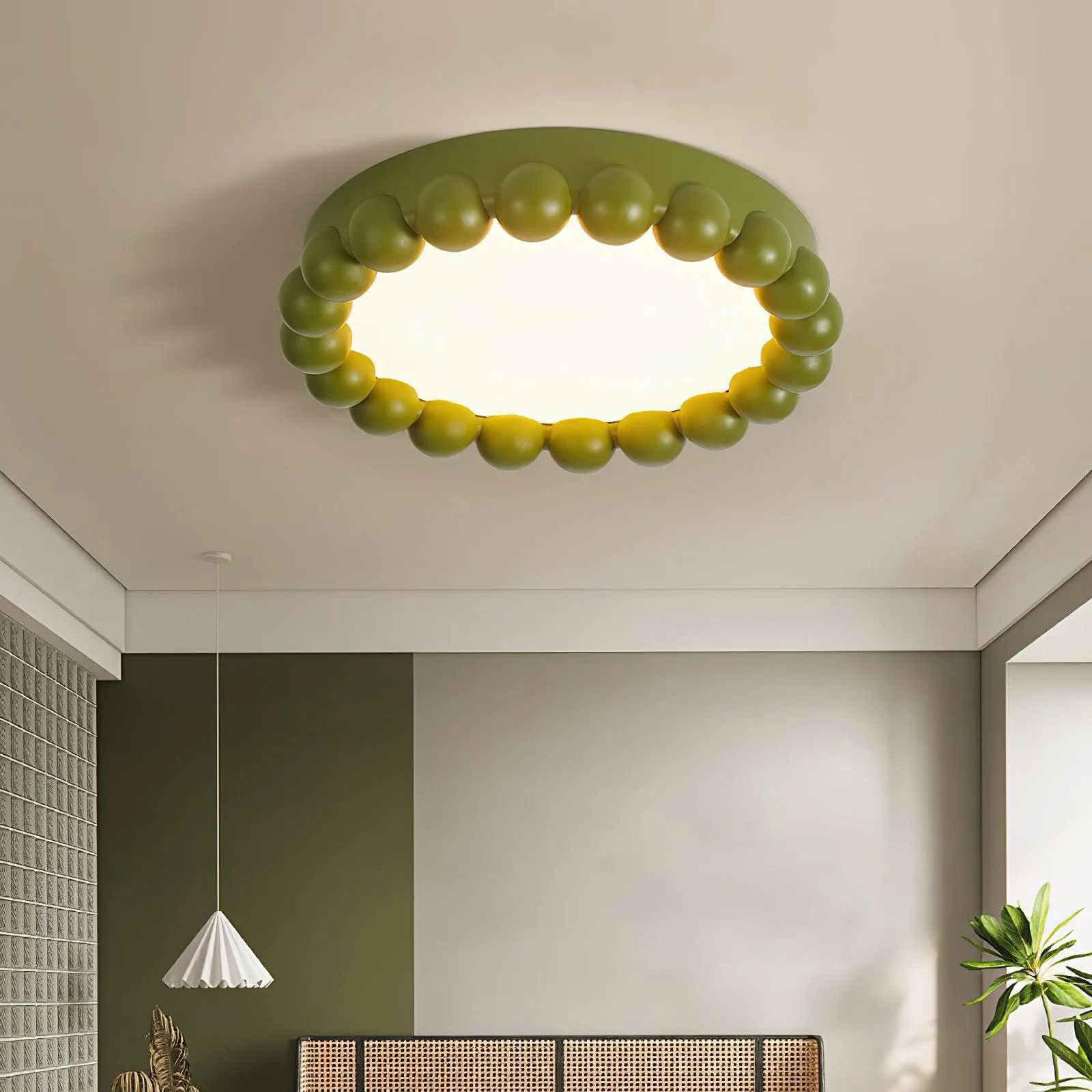 Kraalvormige plafondlamp HL690