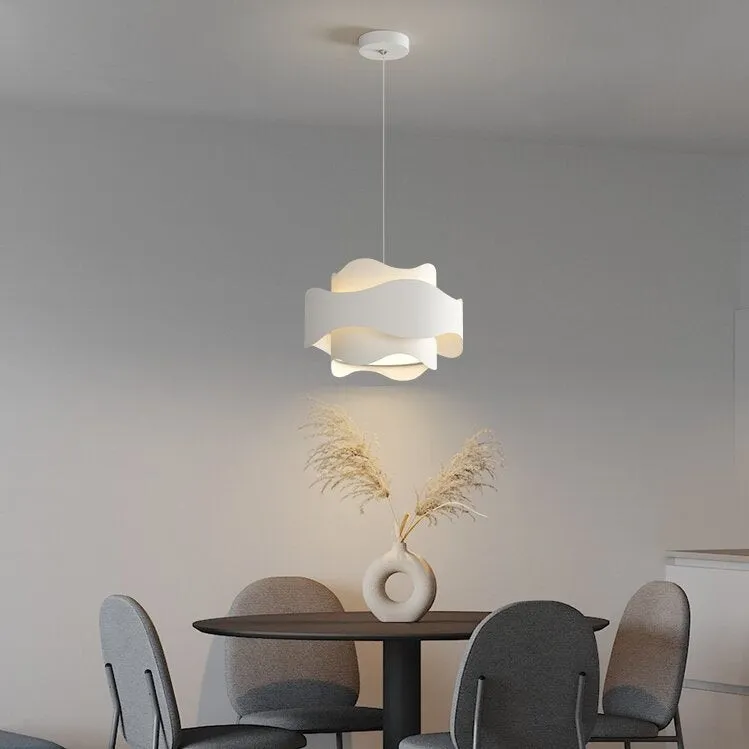 Crèmekleurige moderne minimalistische slaapkamer hanglamp HL474