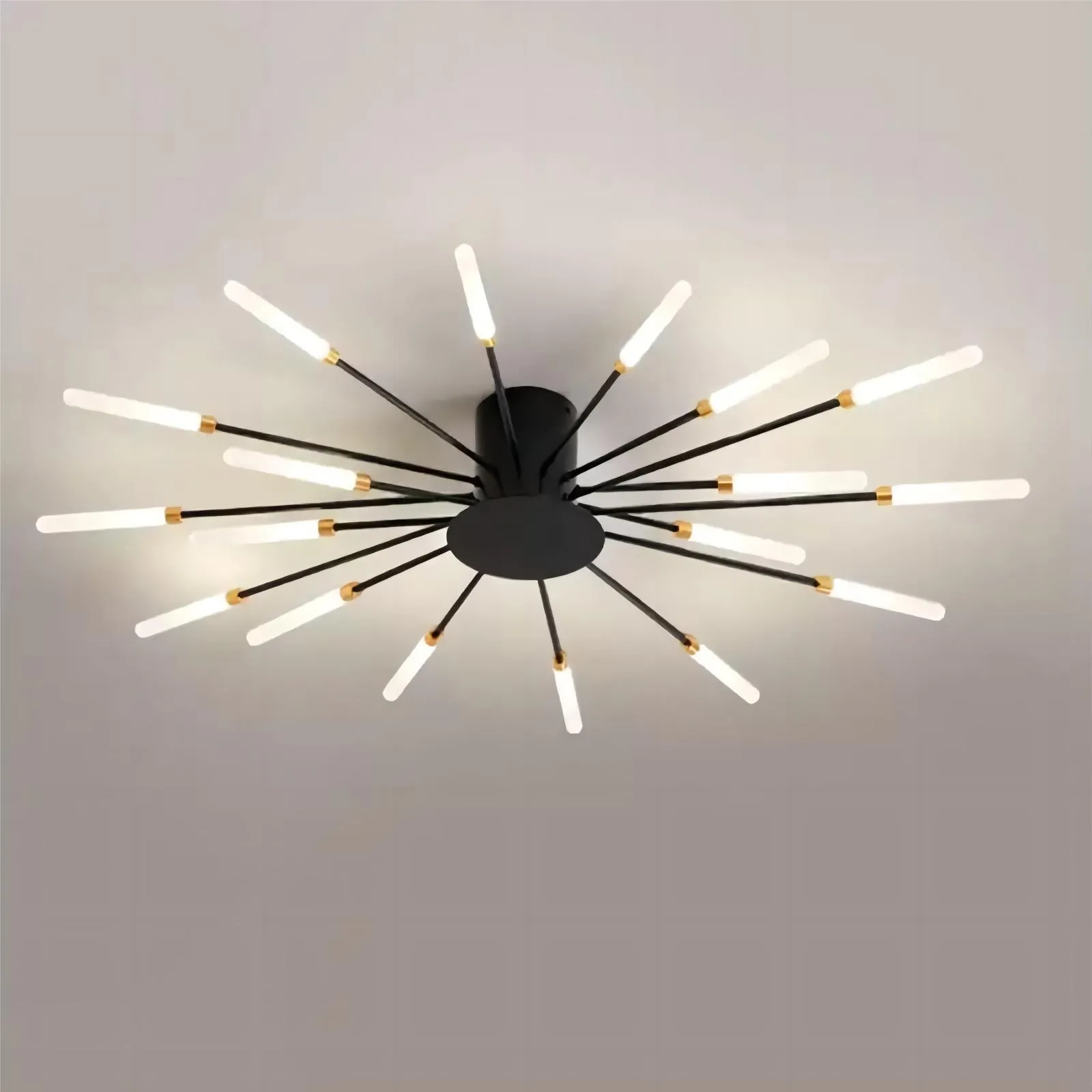Moderne Spoetnik vuurwerk LED vertakkingsplafondlamp HL108