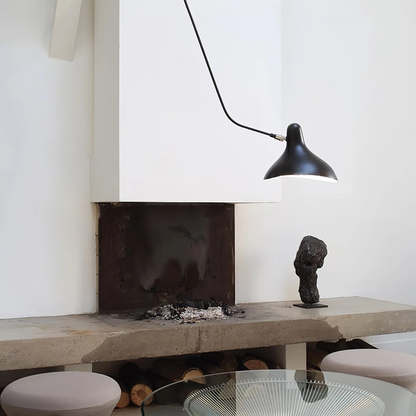 Moderne eendenbek-design Mantis Arm Wandlamp HL1112