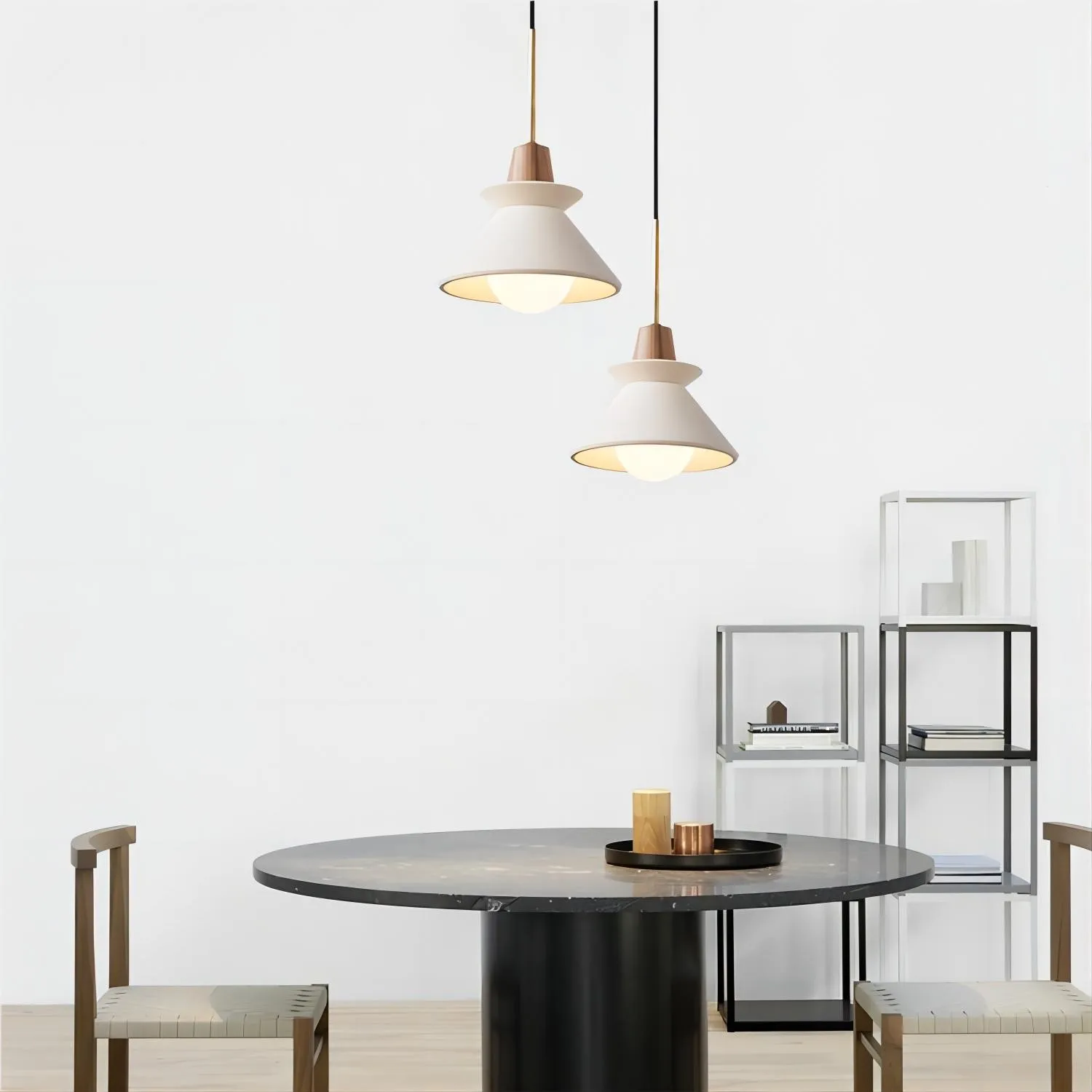 Minimalistische Noordse Tapse Hanglamp HL110