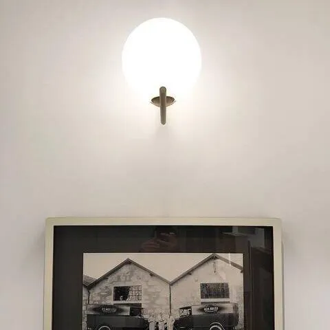 Iscalia Glazen Bal Wandlamp
