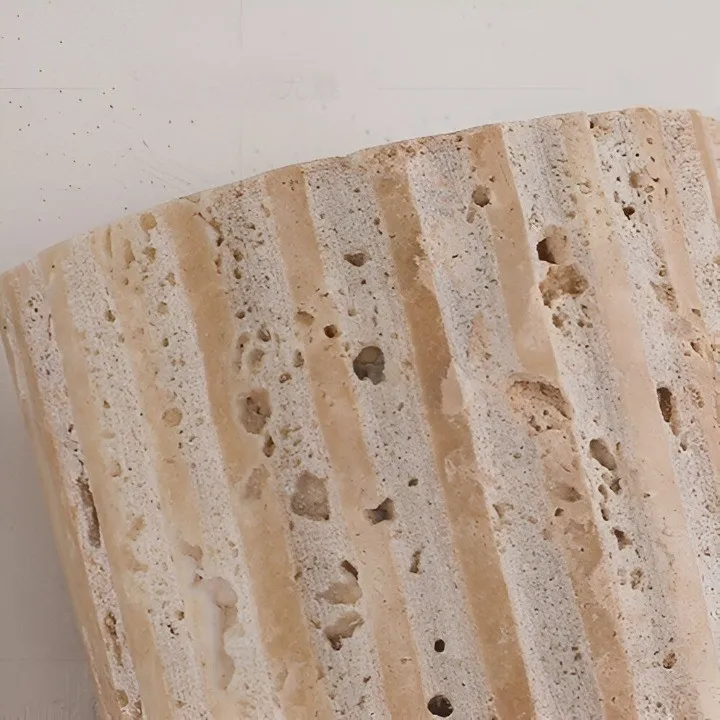 Solaro Travertine Tuin Buiten Wandlamp HL1282