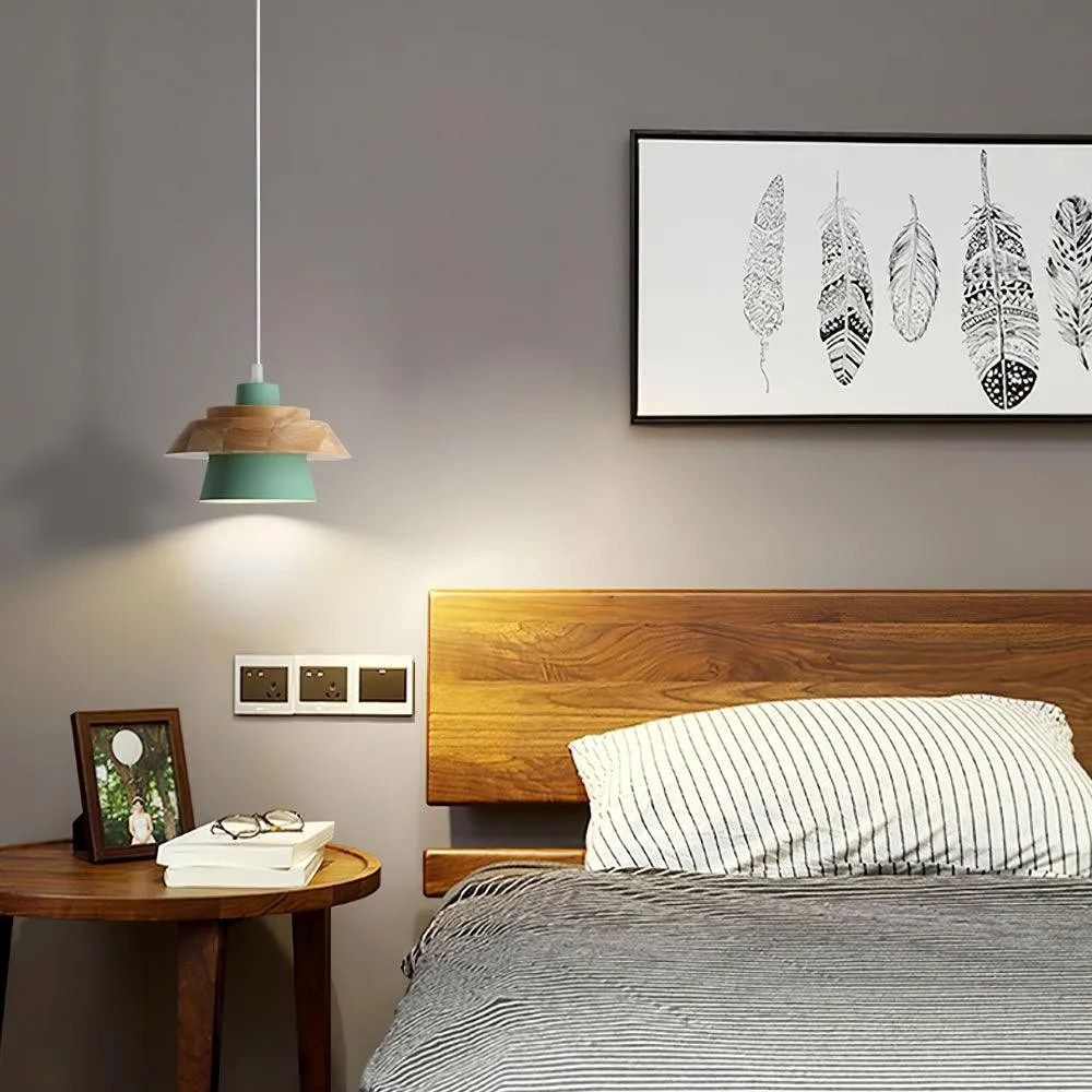 Hanglamp van steenhout HL728