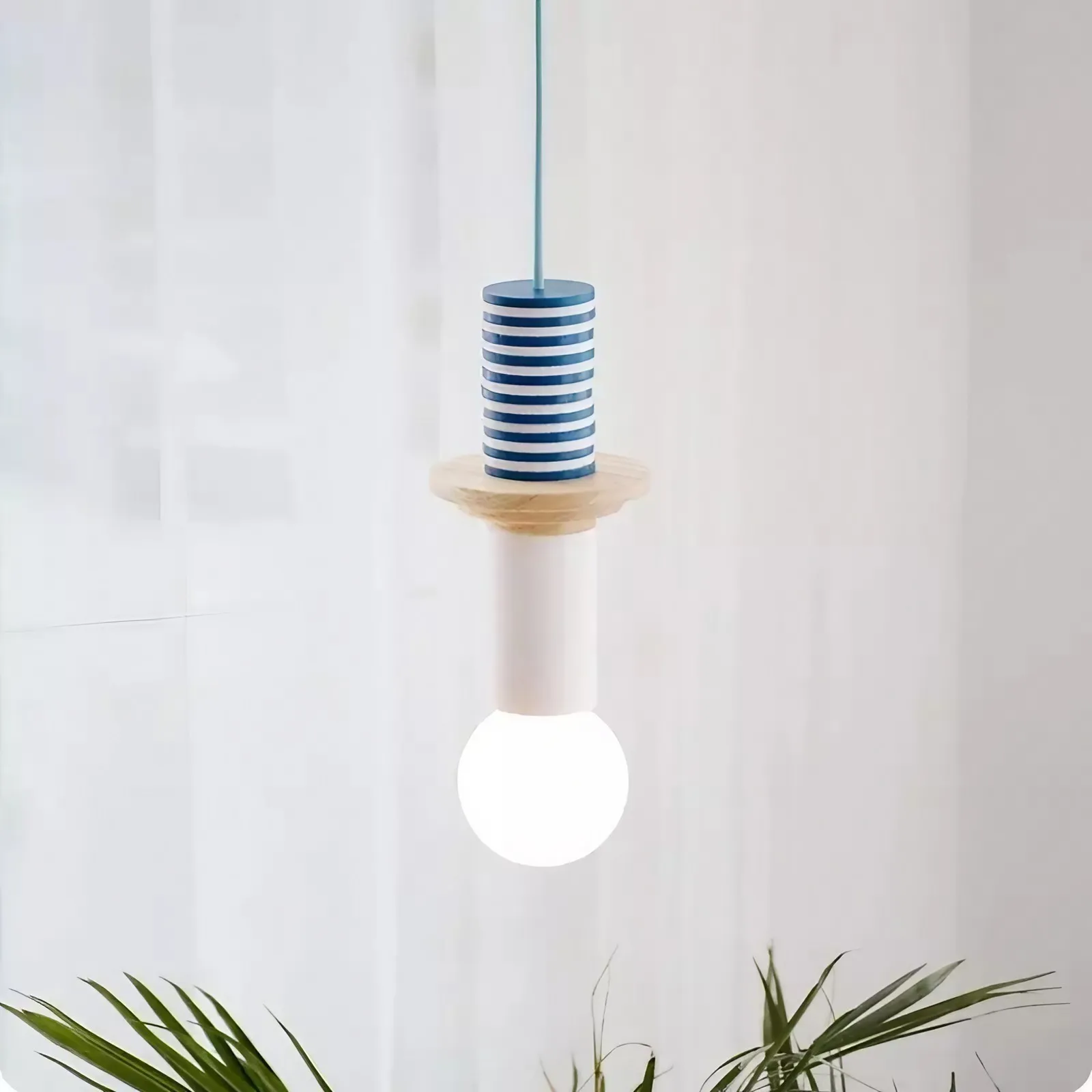 Nordic Geometrische Kleurrijke Design Hanglamp HL295